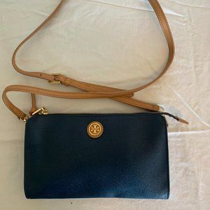 Tory Burch Crossbody or Clutch Bag - Navy